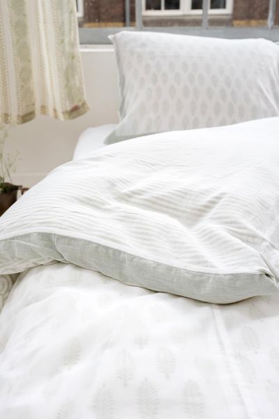 Bedding Set - Green Feather