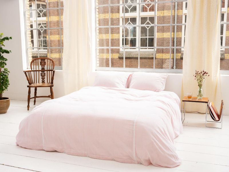 Bedding Set - Pink Stripes