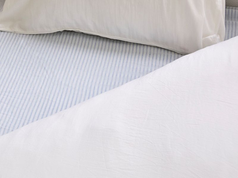Fitted Sheet - Blue Stripes