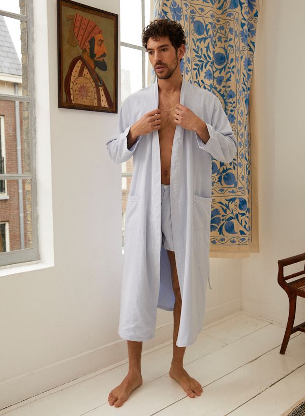 Dressing Gown - Blue