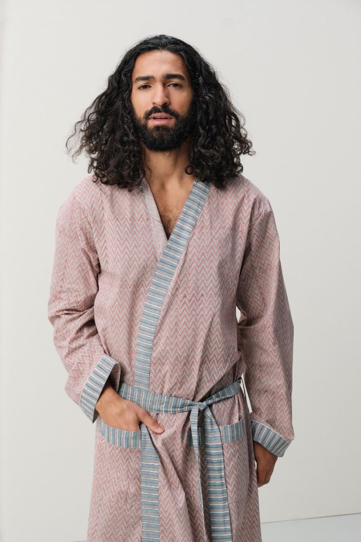 Dressing Gown - Blockprint Collection