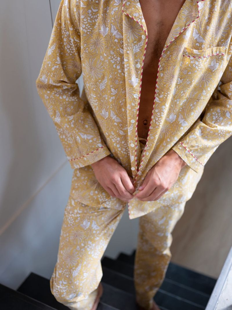 Pajamas for men made of 100% organic cotton – Seasonal Collection