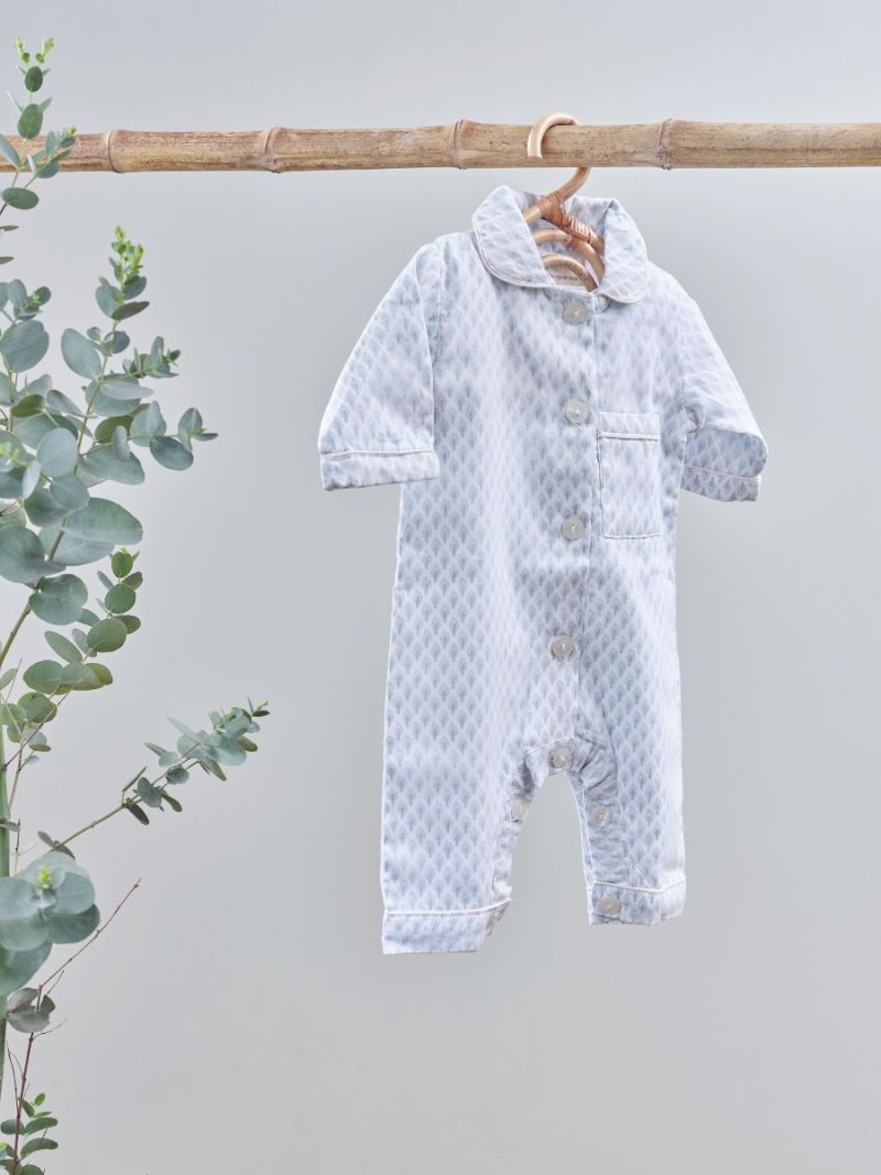 Baby Onesie - Blue Candle