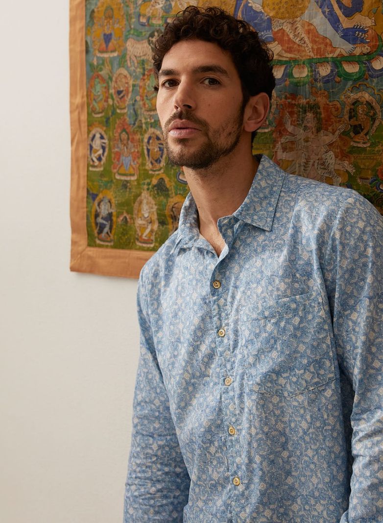 Shirt Long Sleeve Men - Blockprint Collection '23