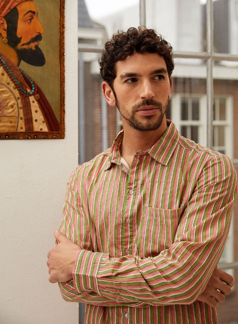 Shirt Long Sleeve Men - Blockprint Collection '23