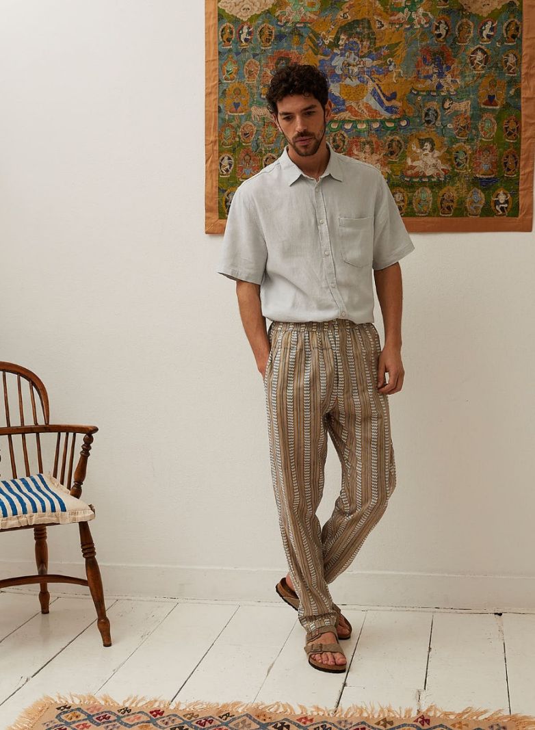 Lounge Pants Men - Blockprint Collection '23