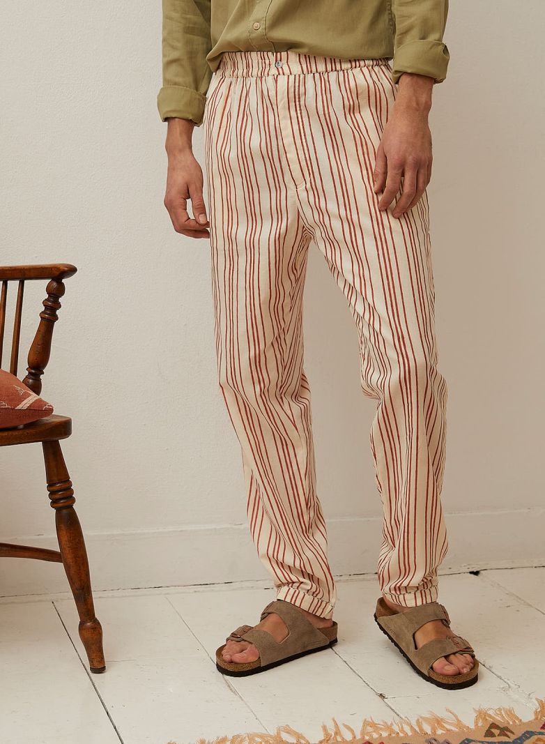 Lounge Pants - Red Stripe