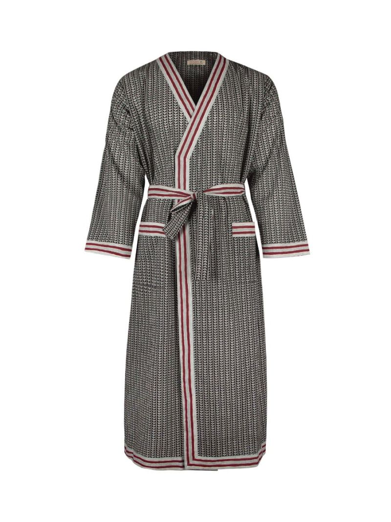 Men’s dressing gown made of 100% organic cotton – Seasonal Collection