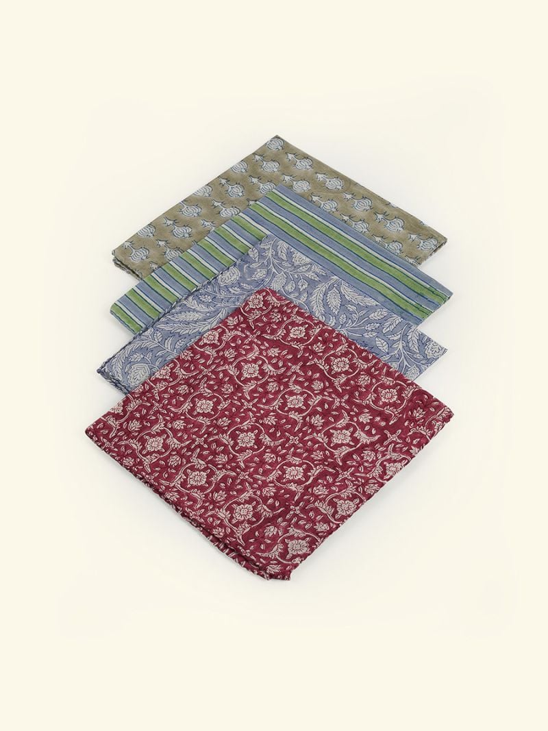 Handkerchiefs Set of 4