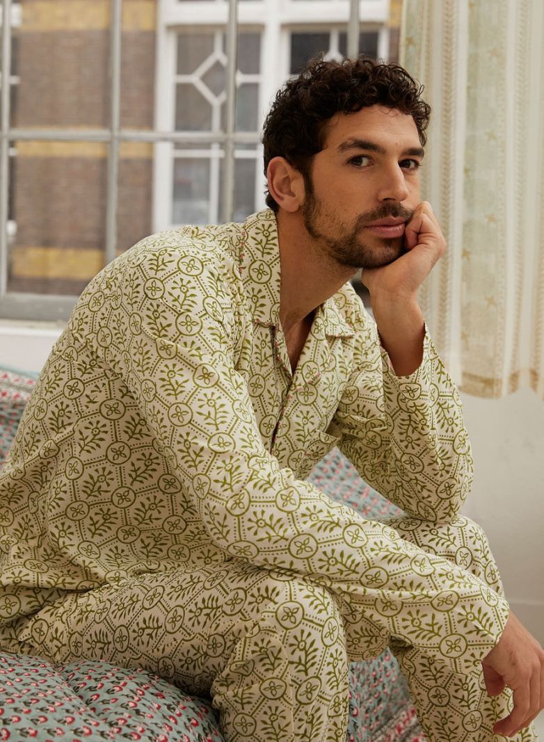 Pajamas Men - Blockprint Collection '23