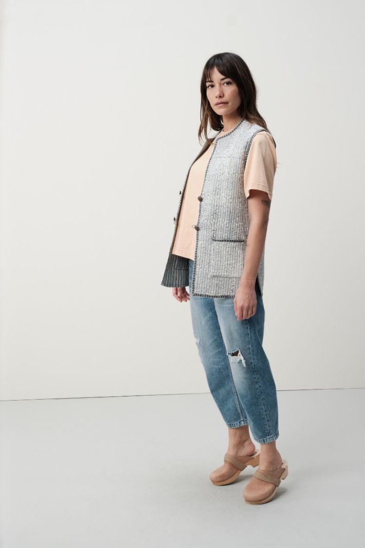 Quilted Waistcoat - Blockprint Collection