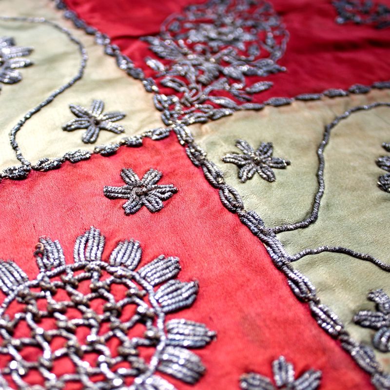 Zari Chakla wallhanging - 31 x 31 inch