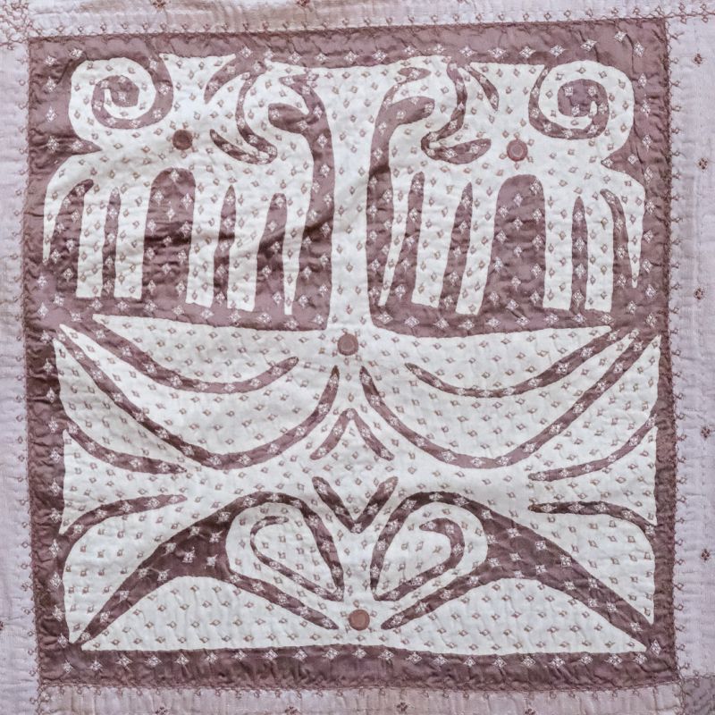 Kambira Bed or Couch Cover Appliqué